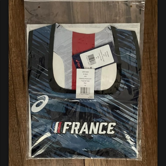 Nike Pro Elite Singlet Asics NXN France Jersey Track and Field Cross Country XC - Picture 2 of 5